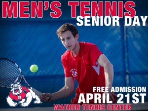 Mens Tennis Senior Day April 21