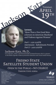 April 19 Jackson Katz Flyer