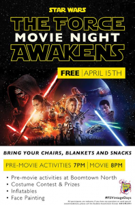 Vintage Days Movie Night Star Wars