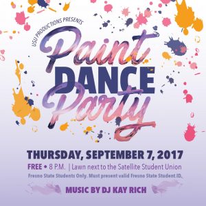 Paint Dance Party Graphic