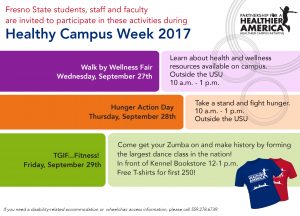 Healthy Campus week